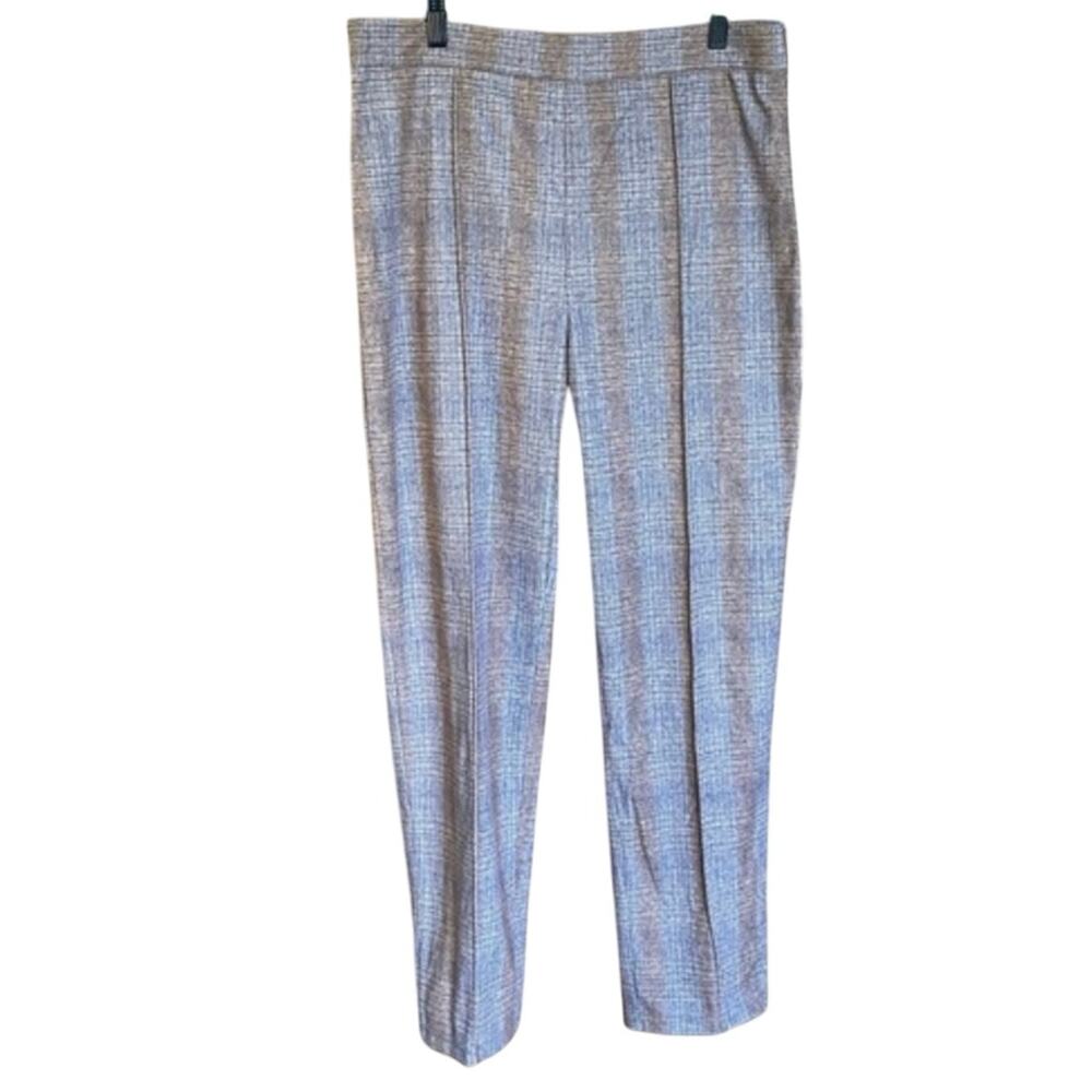 NWT Lulu's Brown Plaid Trousers Size large workwear career autumn